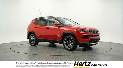 Red Hot Pearlcoat 2025 Jeep Compass Trailhawk