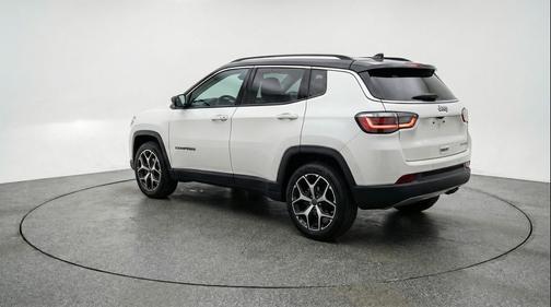 Bright White Clearcoat 2025 Jeep Compass Limited