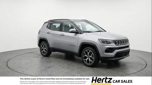 Silver Zynith Metallic Clearcoat 2025 Jeep Compass Limited
