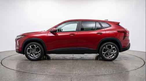 Crimson Metallic 2025 Chevrolet Trax LT