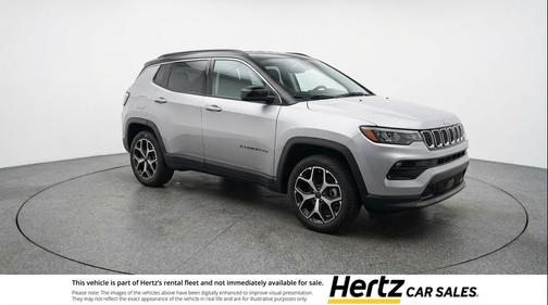 Silver Zynith Metallic Clearcoat 2025 Jeep Compass Limited