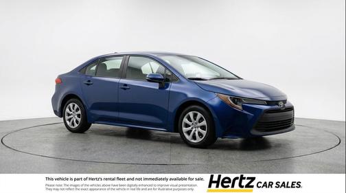 Blueprint 2025 Toyota Corolla LE