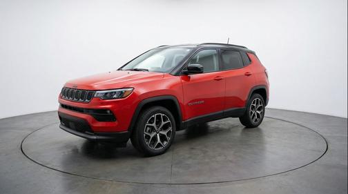 Red Hot Pearlcoat 2025 Jeep Compass Limited
