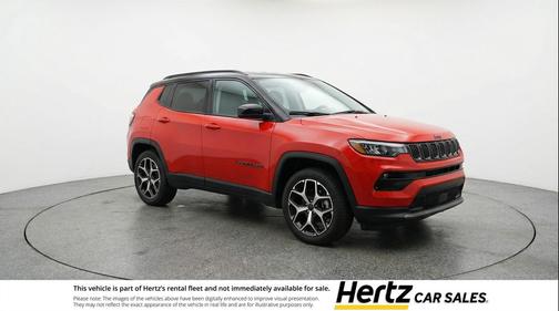 Red Hot Pearlcoat 2025 Jeep Compass Limited