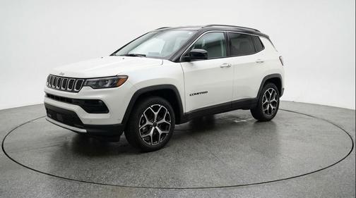 Bright White Clearcoat 2025 Jeep Compass Limited