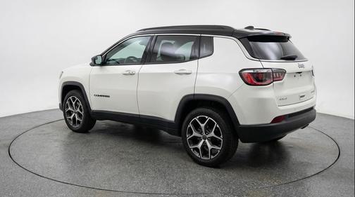 Bright White Clearcoat 2025 Jeep Compass Limited
