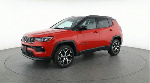 Red Hot Pearlcoat 2025 Jeep Compass Limited