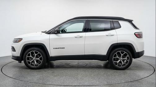 Bright White Clearcoat 2025 Jeep Compass Limited