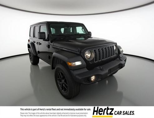 Black Clearcoat 2025 Jeep Wrangler Sport S