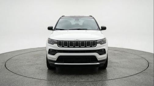 Bright White Clearcoat 2025 Jeep Compass Limited