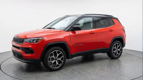 Red Hot Pearlcoat 2025 Jeep Compass Limited