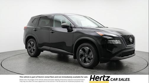 Super Black 2025 Nissan Rogue SV