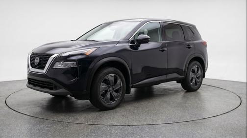 Super Black 2025 Nissan Rogue SV