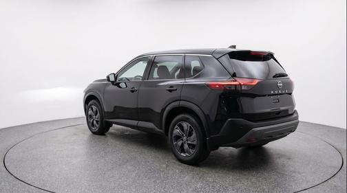 Super Black 2025 Nissan Rogue SV
