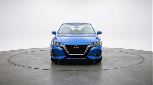 Electric Blue Metallic 2025 Nissan Sentra SV