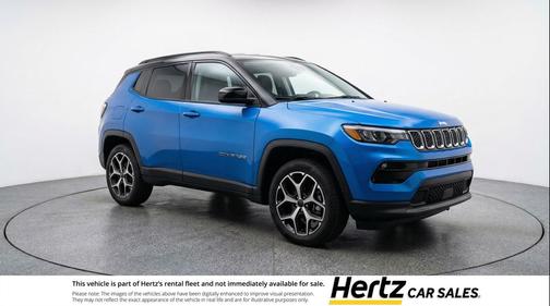 Hydro Blue Pearlcoat 2025 Jeep Compass Limited