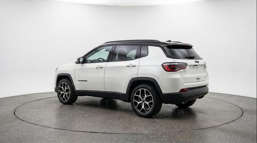 Bright White Clearcoat 2025 Jeep Compass Limited