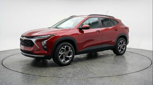 Crimson Metallic 2025 Chevrolet Trax LT