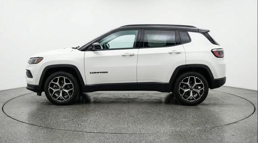 Bright White Clearcoat 2025 Jeep Compass Limited