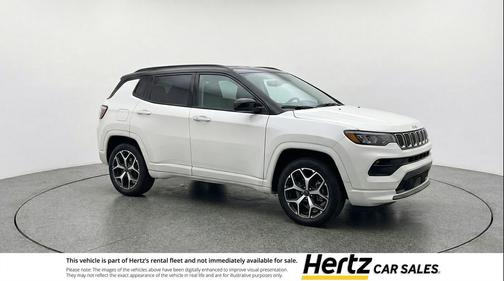 Bright White Clearcoat 2025 Jeep Compass Limited