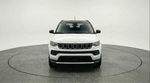 Bright White Clearcoat 2025 Jeep Compass Limited