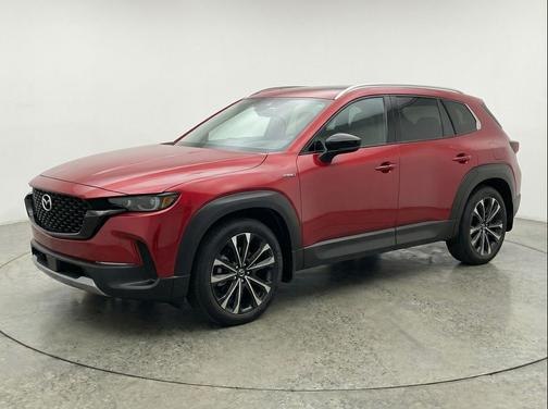 Soul Red Crystal Metallic 2025 Mazda CX-50 Hybrid Premium Plus Package