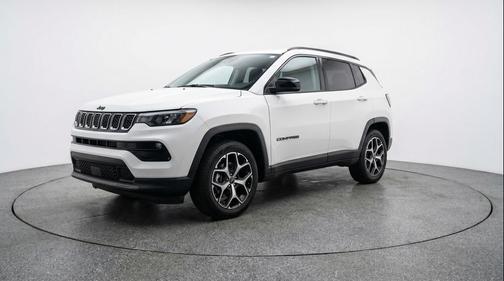 Bright White Clearcoat 2025 Jeep Compass Limited
