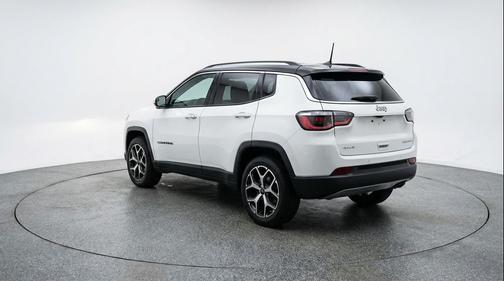 Bright White Clearcoat 2025 Jeep Compass Limited
