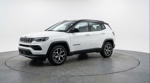 Bright White Clearcoat 2025 Jeep Compass Limited