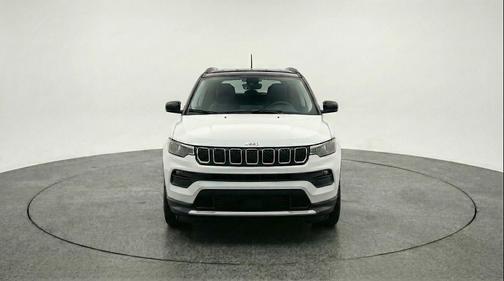 Bright White Clearcoat 2025 Jeep Compass Limited