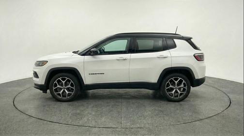 Bright White Clearcoat 2025 Jeep Compass Limited
