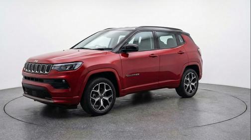 Red Hot Pearlcoat 2025 Jeep Compass Limited