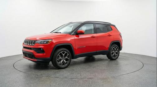 Red Hot Pearlcoat 2025 Jeep Compass Limited