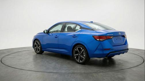 Electric Blue Metallic 2025 Nissan Sentra SV