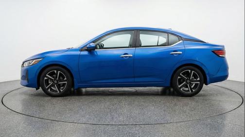 Electric Blue Metallic 2025 Nissan Sentra SV