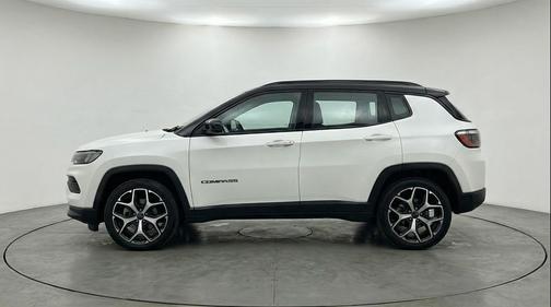 Bright White Clearcoat 2025 Jeep Compass Limited