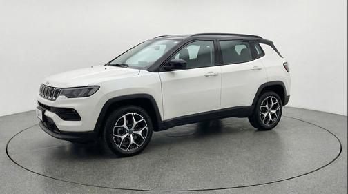 Bright White Clearcoat 2025 Jeep Compass Limited