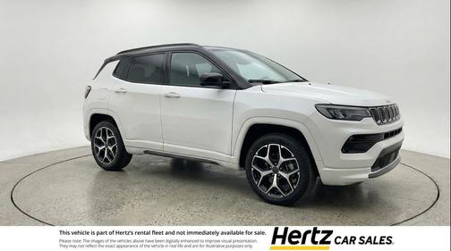 Bright White Clearcoat 2025 Jeep Compass Limited
