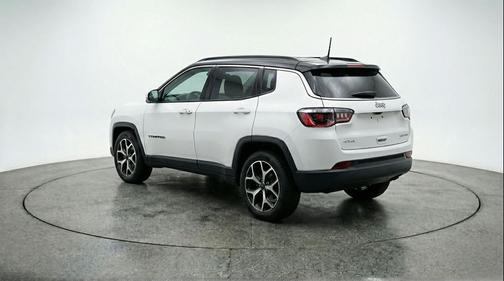 Bright White Clearcoat 2025 Jeep Compass Limited