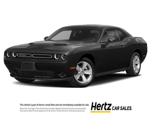 Pitch Black Clearcoat 2023 Dodge Challenger SXT