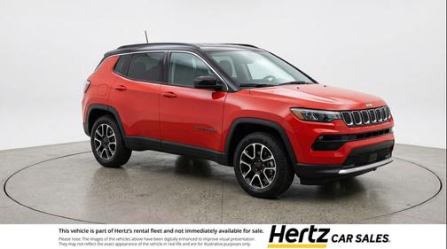 Red Hot Pearlcoat 2025 Jeep Compass Trailhawk
