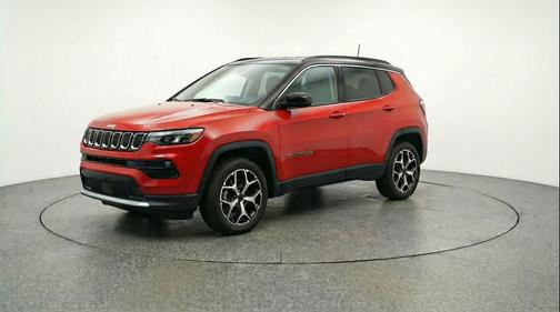Red Hot Pearlcoat 2025 Jeep Compass Limited