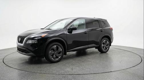 Super Black 2025 Nissan Rogue SV
