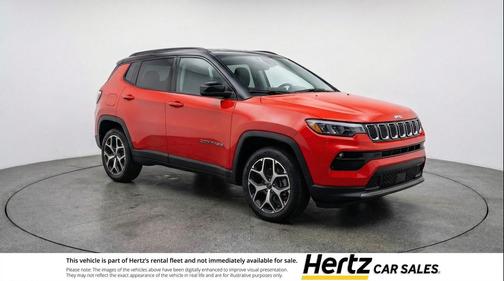 Red Hot Pearlcoat 2025 Jeep Compass Limited