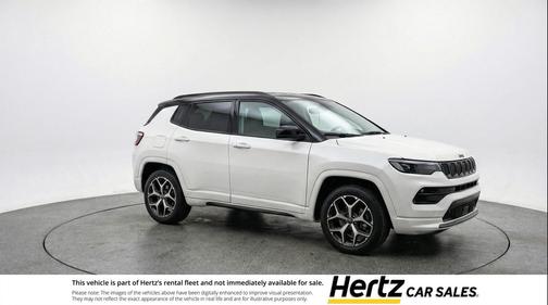 White 2025 Jeep Compass Limited