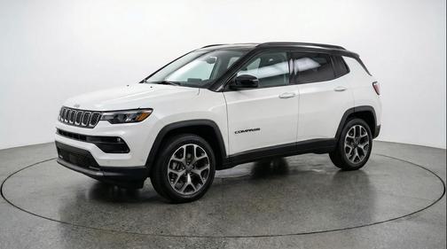 White 2025 Jeep Compass Limited