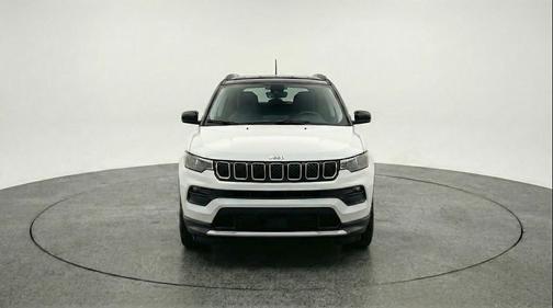 White 2025 Jeep Compass Limited