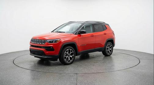 Red Hot Pearlcoat 2025 Jeep Compass Limited