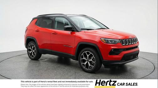 Red Hot Pearlcoat 2025 Jeep Compass Limited