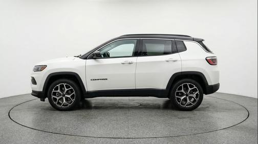 Bright White Clearcoat 2025 Jeep Compass Limited